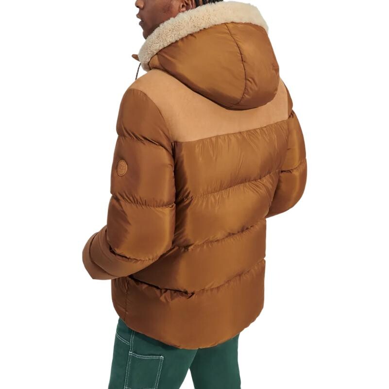 

Пуховик мужской коричневый Ugg, коричневый