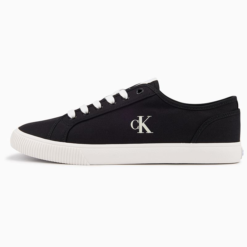 

Calvin Klein Низкие парусиновые туфли мужские, черно-белые