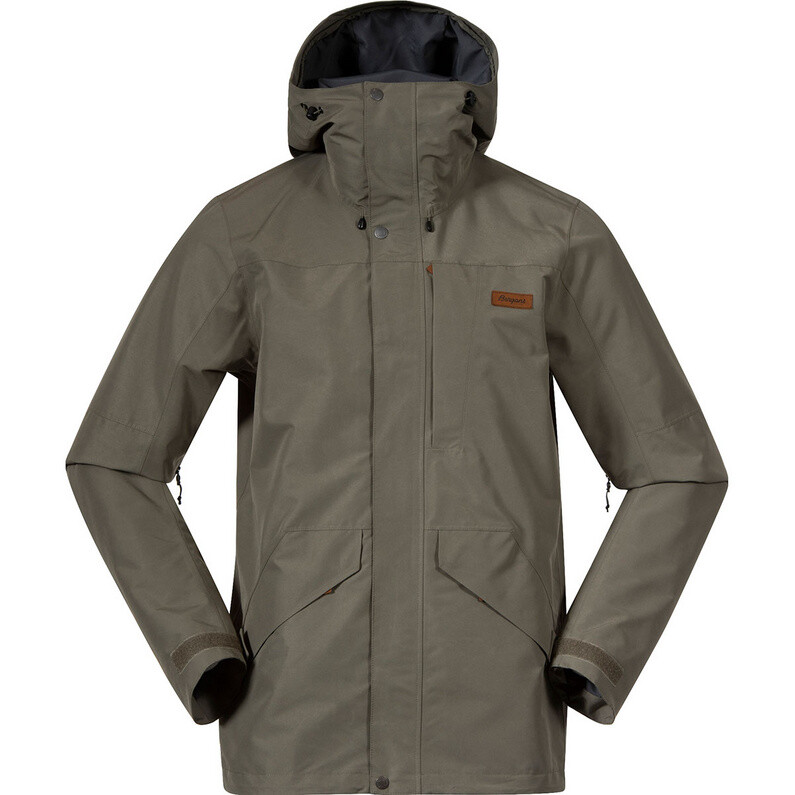 

Мужская куртка Nordmarka 2L Shell Bergans, оливковый