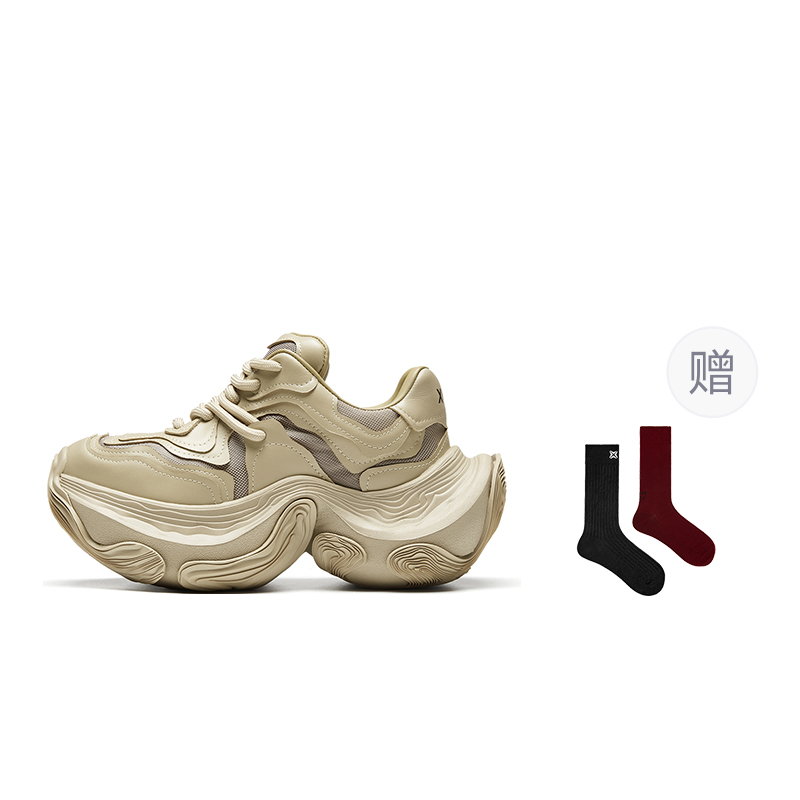 

XMZY Dune Series Arriver износостойкие кроссовки унисекс низкие массивные песок абрикос, цвет Sand Apricot[Gift Included]