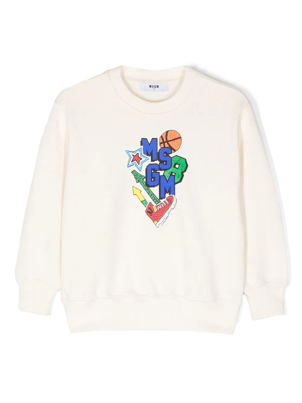 

Толстовка с логотипом MSGM Kids, нейтральный