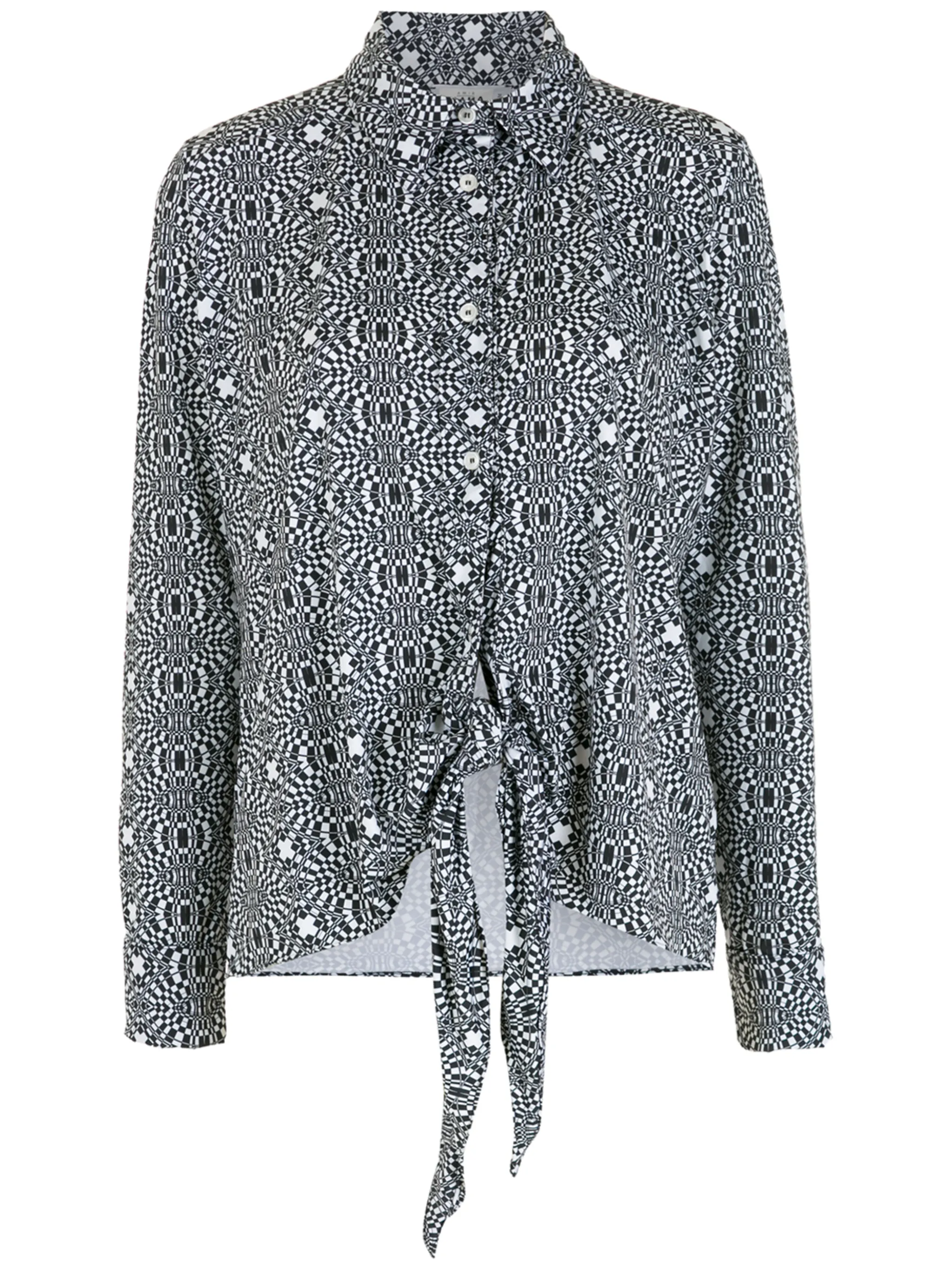 

Рубашка с принтом Amir Slama, черный