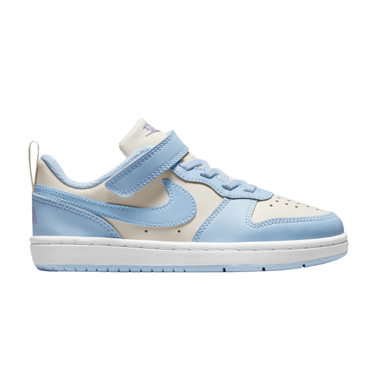 

Кроссовки Nike Court Borough Low Recraft PS 'Soft Pearl Celestine Blue', синий