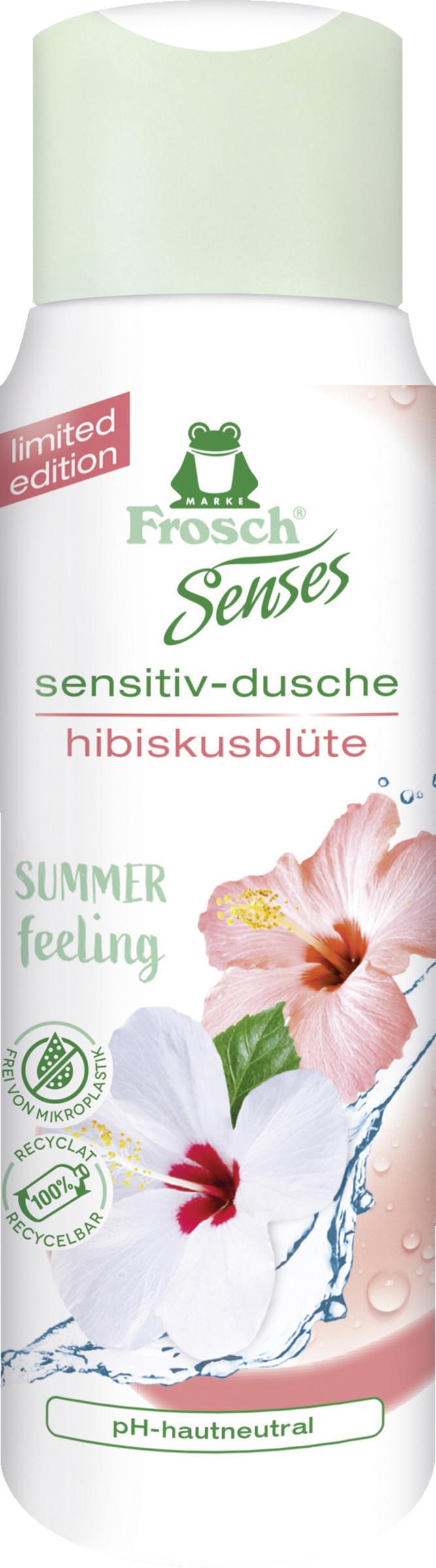 

Гель для душа Frosch Senses Hibiskusblüte Sensitiv-Dusche