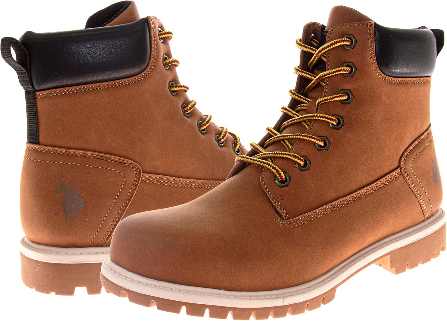 Мужские повседневные городские ботинки U.S. Polo Assn Josmo, Tan — фото 2