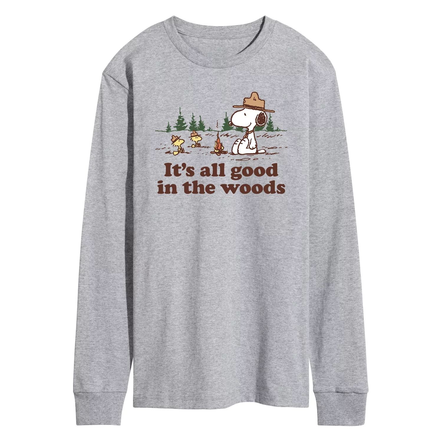 

Мужская футболка Peanuts All Good In The Woods Licensed Character