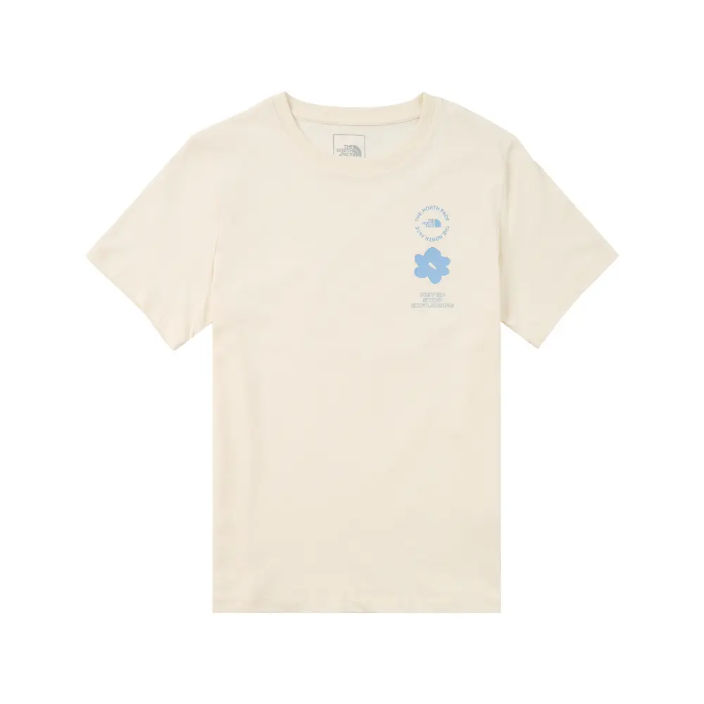 

THE NORTH FACE Футболка женская экрю, Белый, THE NORTH FACE Футболка женская экрю