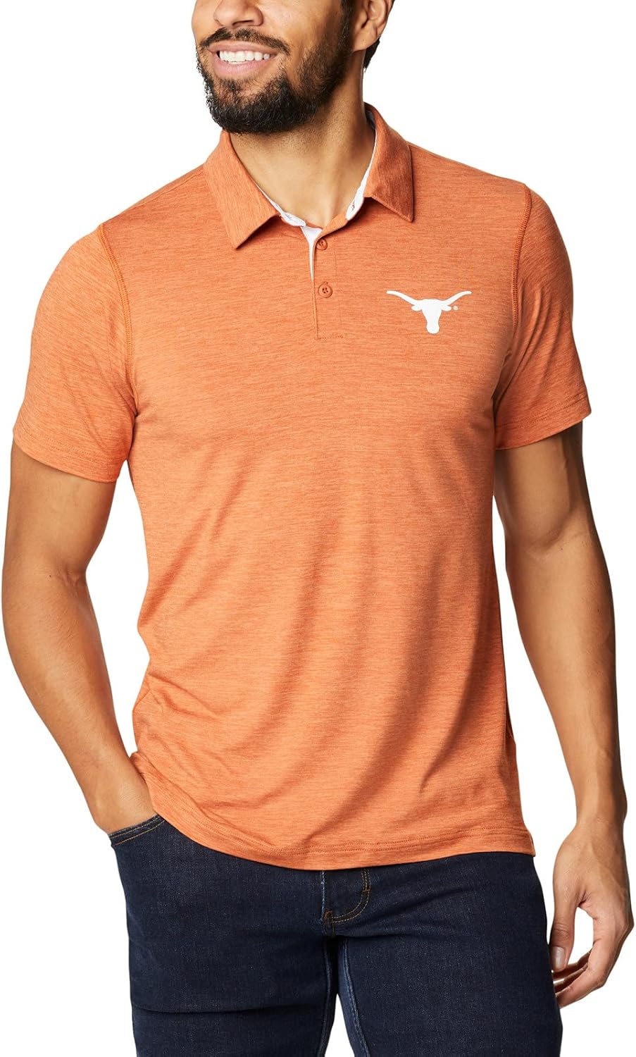 

Columbia мужская футболка Tech Trail Polo, Tex - Cedar