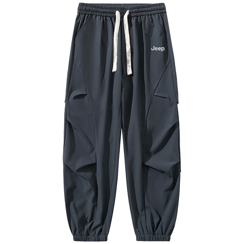 

Повседневные брюки Unisex утепленные с манжетами Jeep, темно-серый