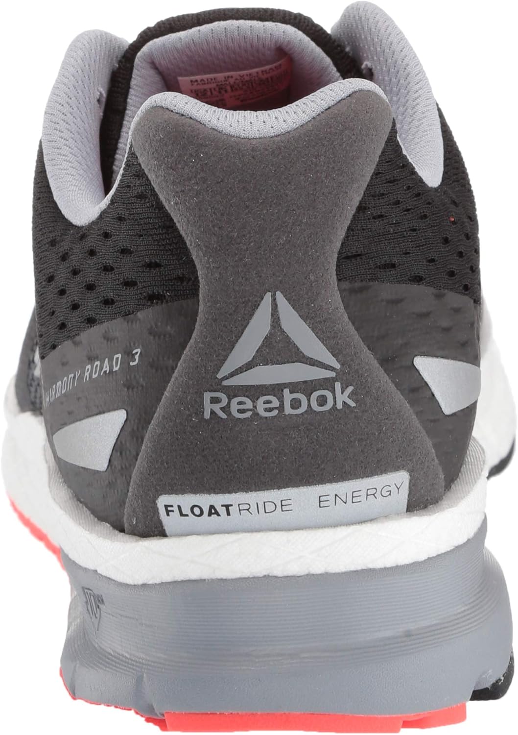 Мужские кроссовки Reebok Harmony Road 3 (лайм/черный/белый) CN6870, черный/серый/красный/белый — фото 3