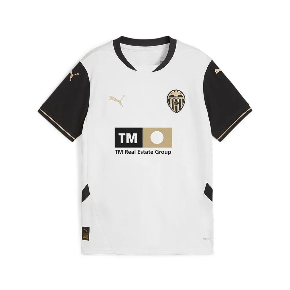 

Футболка с коротким рукавом Puma Valencia CF Home 24/25 home junior, белый