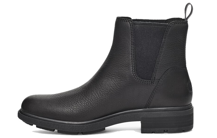 Ботинки челси женские высокие черные Ugg