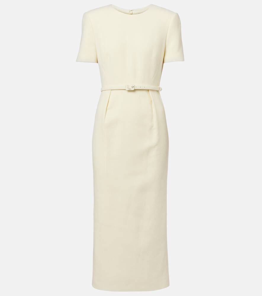 

Шерстяное коктейльное платье Roland Mouret, Light Yellow