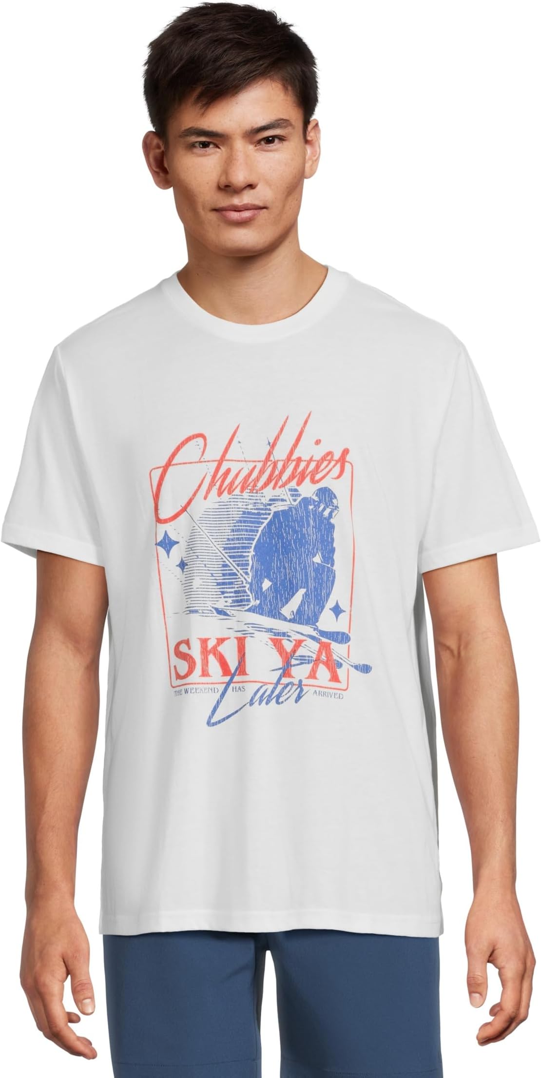 

Футболка Chubbies Chubbies Dreamin, белый