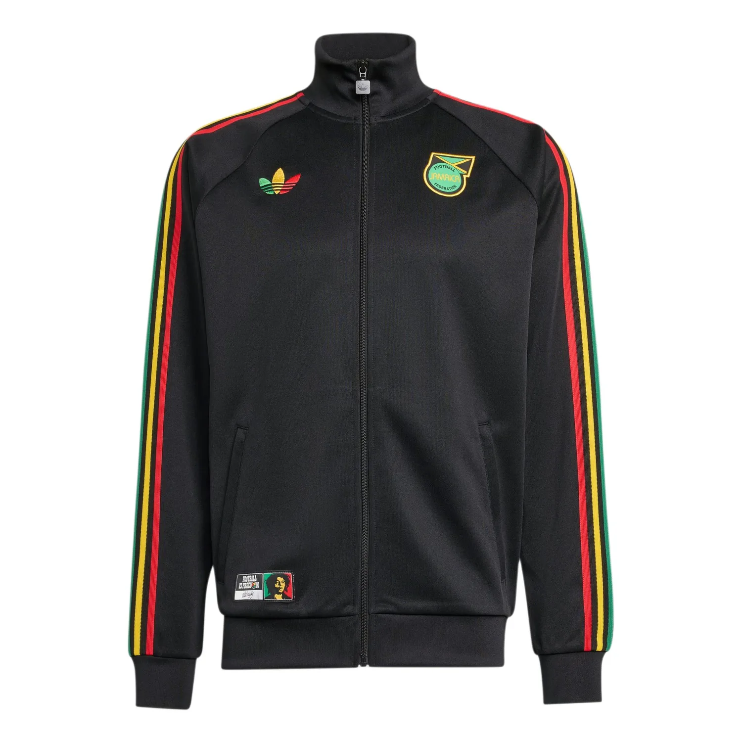 Куртка Bob Marley Jamaica для мужчин Adidas Originals, черный
