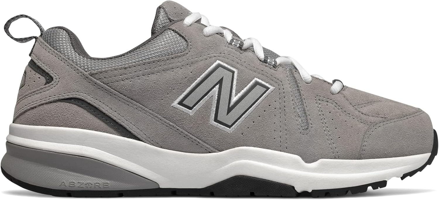 Мужские кроссовки New Balance 608 V5 для повседневной носки и тренировок, серый — фото 3