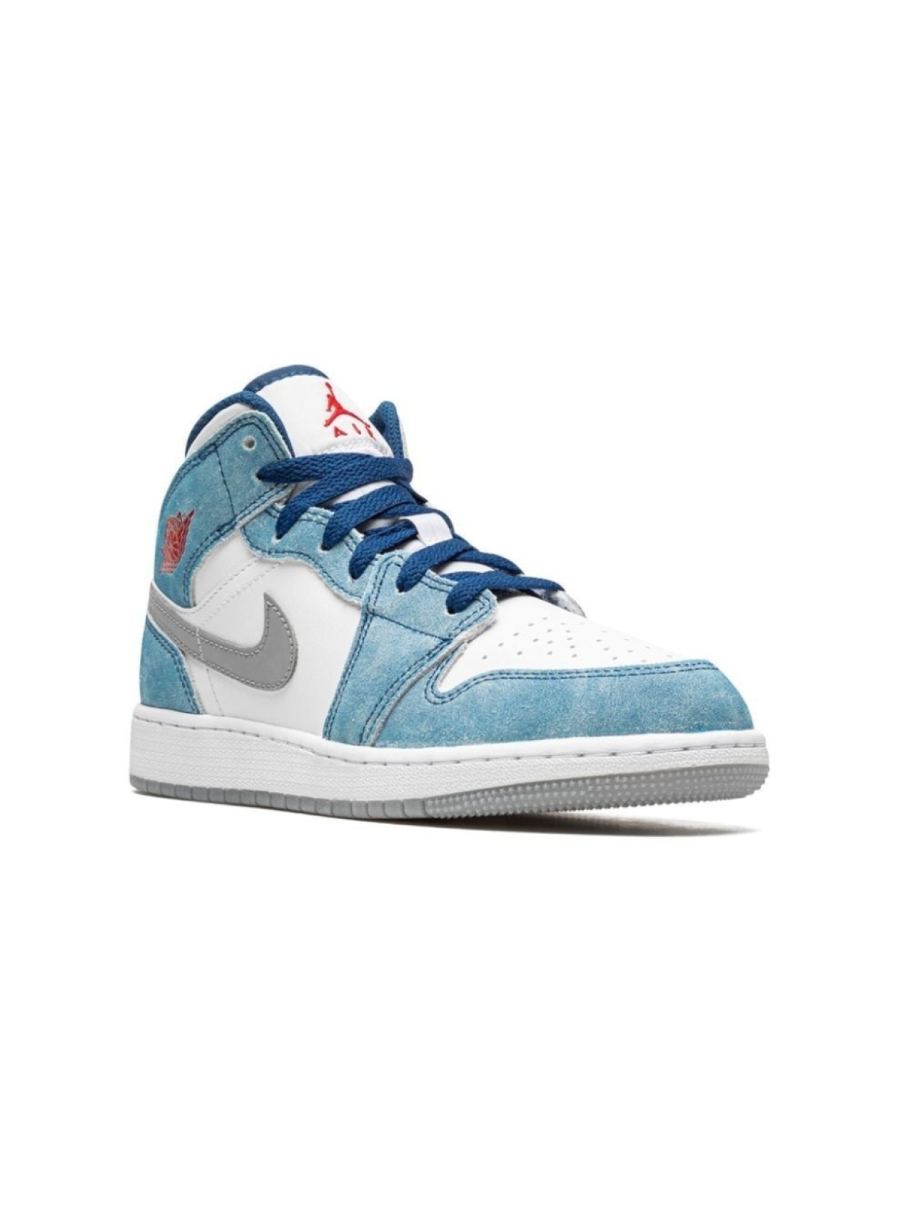 

Кроссовки Air Jordan 1 Mid SE Jordan Kids, синий