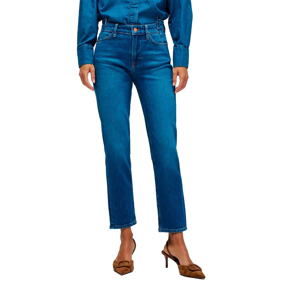 

Джинсы Salsa Jeans True 21010937 укороченные, зауженного кроя, синий