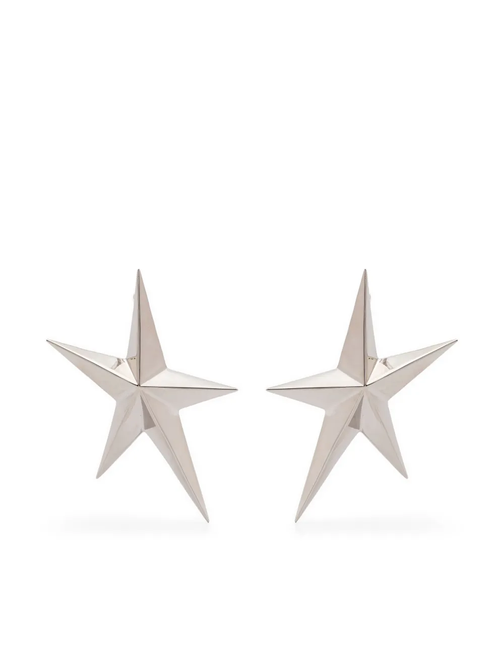 

Серьги в форме звезд Mugler, серебяный