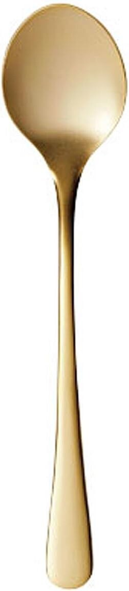 

Кофейная ложка Sato Metal Kogyo SALUS Elegante, золото, производство Япония, Coffee Spoon