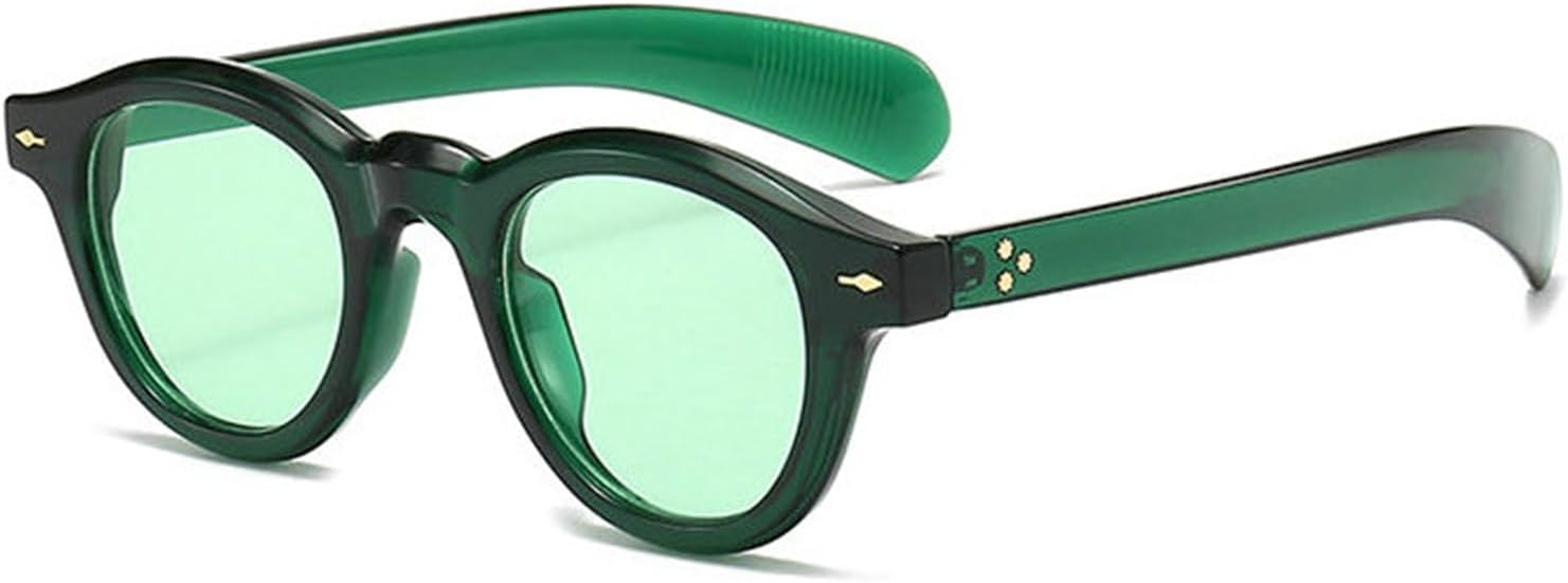 

Солнцезащитные очки Helena Vintage с толстой круглой оранжевой оправой в стиле ретро, ​​с овальной толстой оправой и защитой от УФ-излучения, для вождения и активного отдыха, для женщин и мужчин, C6