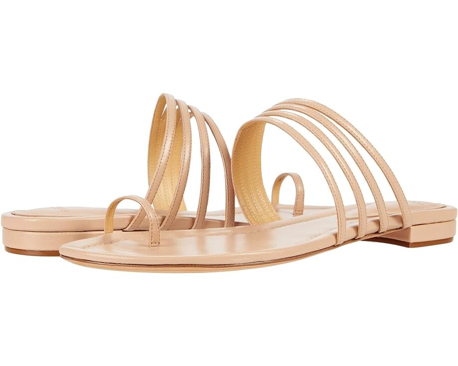 

Сандалии Alexandre Birman Strappy Flat, цвет Light Sand