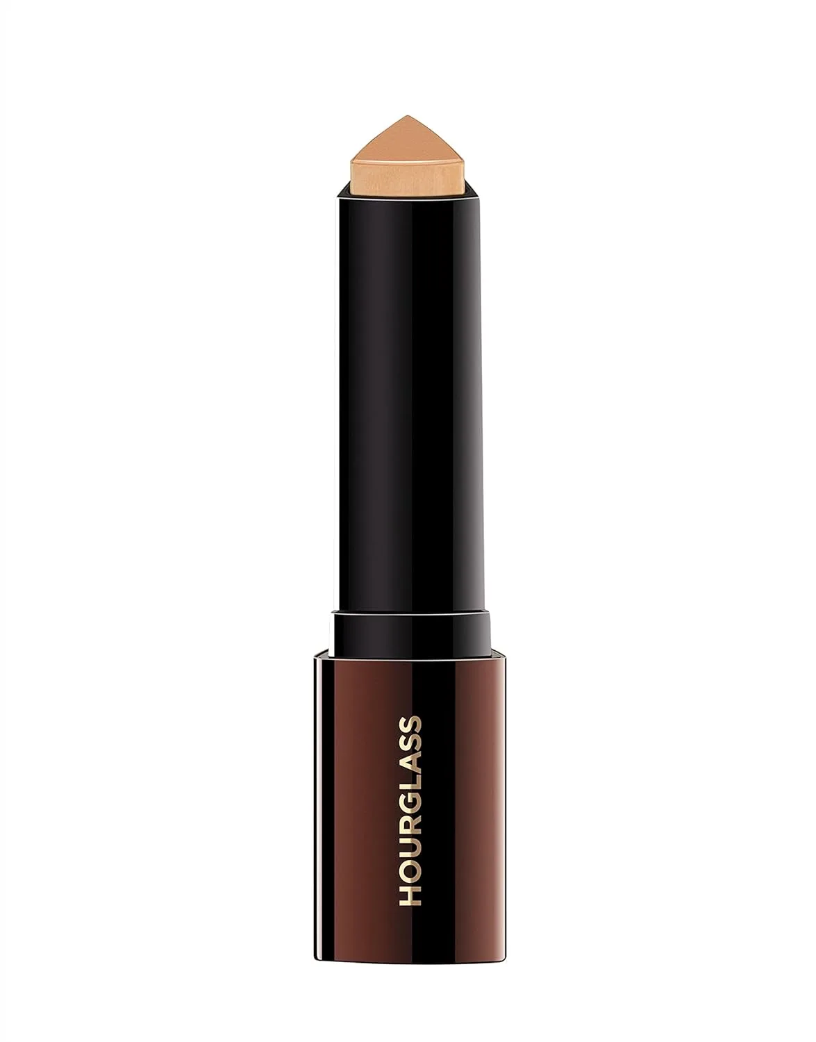 Тональный стик Hourglass Vanish Seamless Finish Foundation Stick, оттенок Natural, и кисть для нанесения тонального крема., Natural