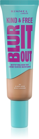 

Легкая увлажняющая основа spf 20 Rimmel Kind & Free Blur It Out, 201 Classic Beige 30 ml