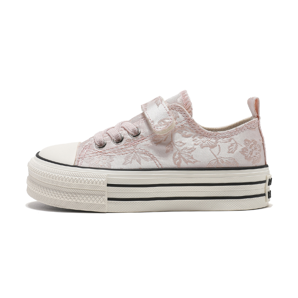 

Низкие детские кеды из хлопка Kids' Babaya, розовый