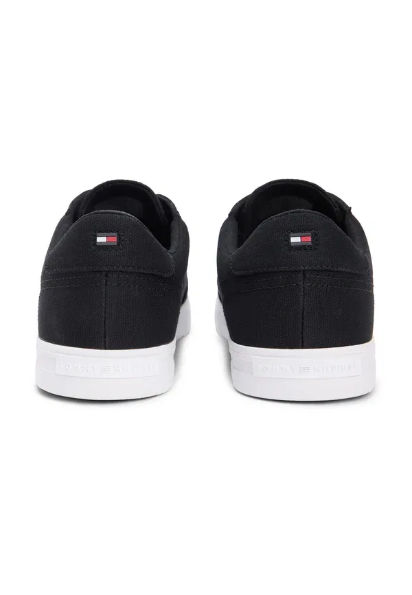 Кроссовки Tommy Hilfiger Canvas Signature Midsole Trainers, черный — фото 3