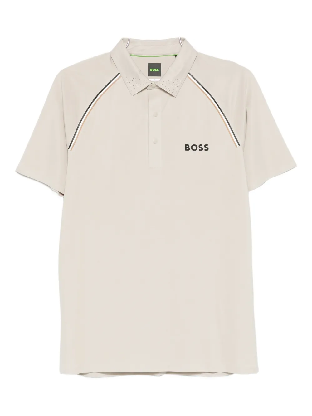 

Поло с логотипом Boss, нейтральный