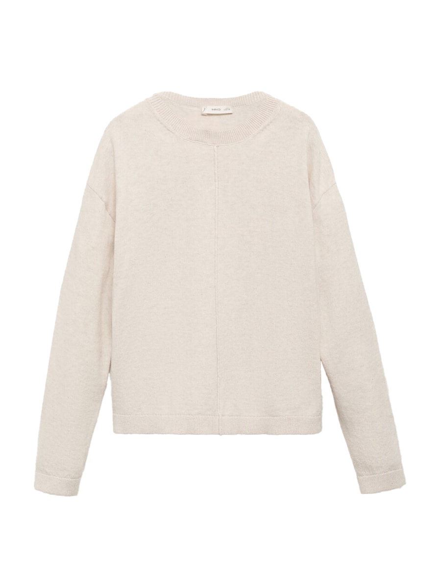 

Свитер MANGO KIDS PIP, кремовый