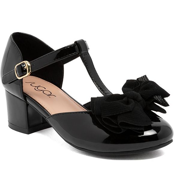 

Туфли-лодочки на устойчивом каблуке Bloomy Sugar