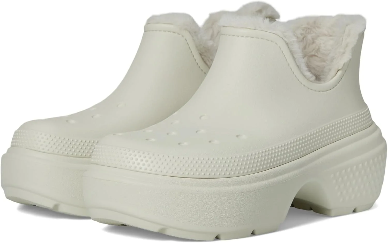 Универсальные ботинки Crocs для взрослых на платформе, высокие, с уплотнителями