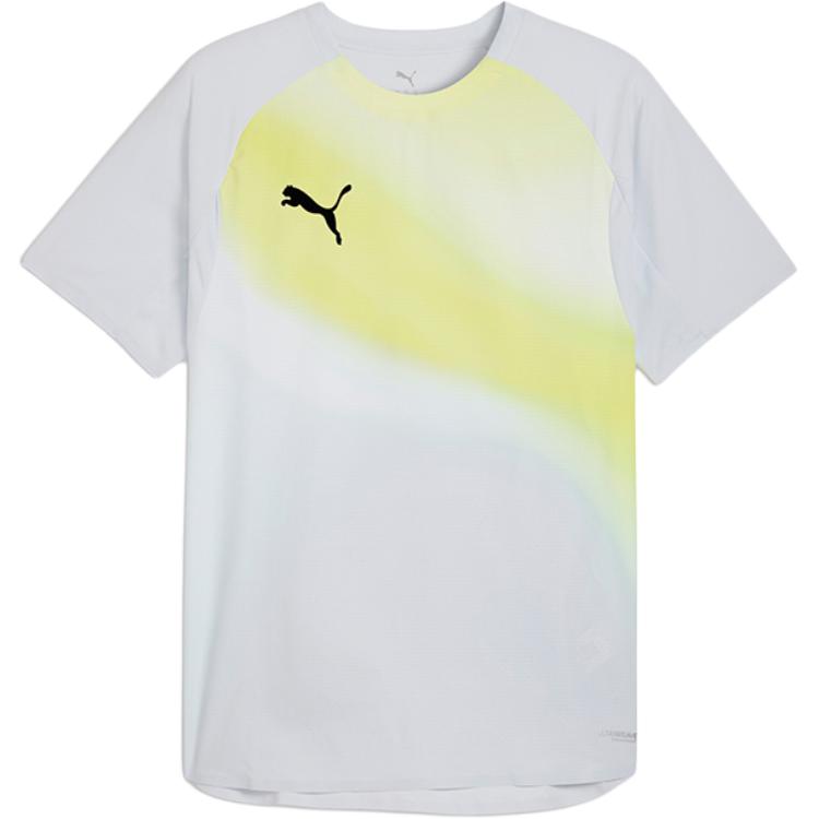 

PUMA Футбольная майка мужская, серый/светло-желтый, Moderate