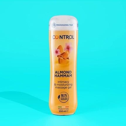 Массажный гель Almond Hammam 3 в 1 с ароматом миндального молока 200 мл - 100% сделано в Италии, Control — фото 2