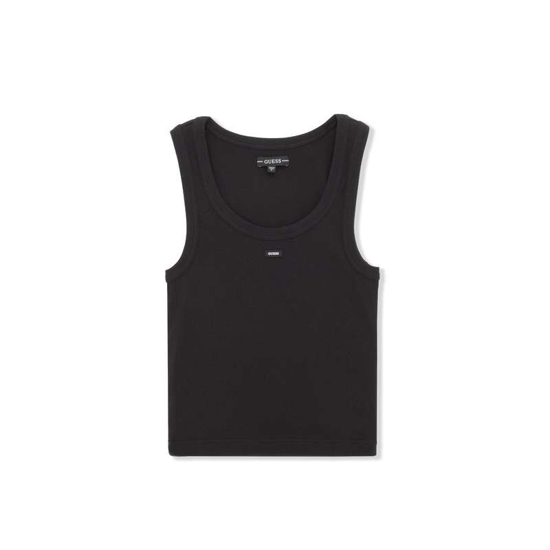 

Топы-майки женские U-образный вырез умеренные другие GUESS, jblk-черный