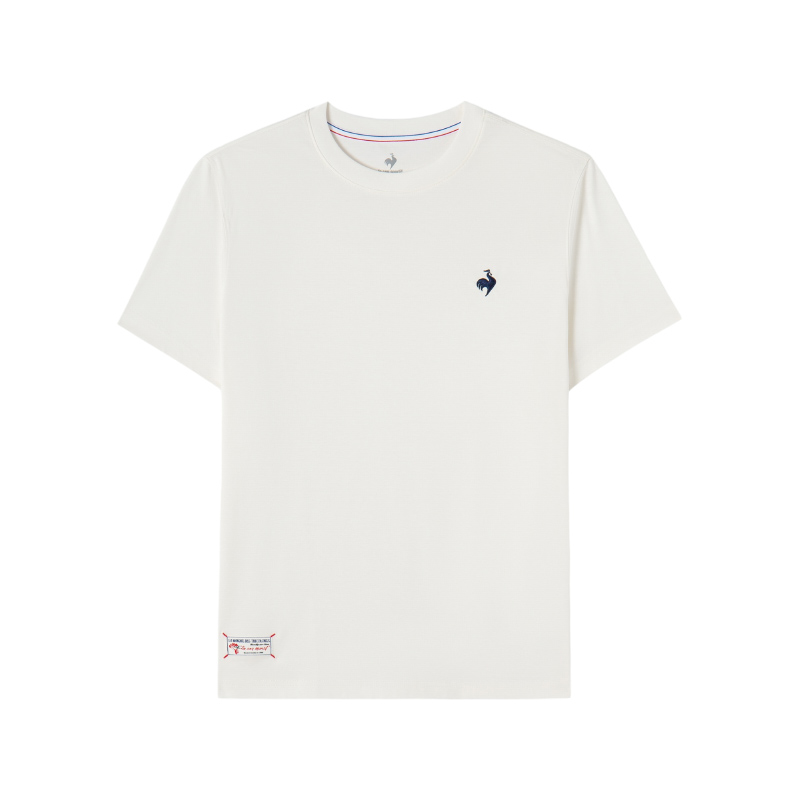 

Футболка унисекс Le Coq Sportif, слоновая кость, Бежевый, Футболка унисекс Le Coq Sportif, слоновая кость