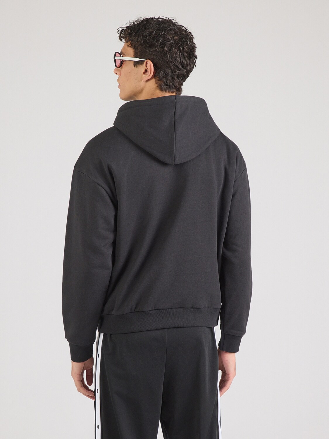 Adidas Originals Толстовка 'Trefoil' в черном цвете — фото 4