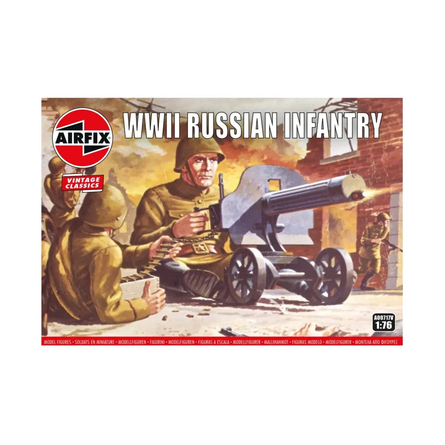 

Русская пехота времен Второй мировой войны, Vintage Classics (1:76) (Airfix)