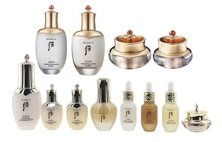 Набор косметики для ухода за кожей лица The History of Whoo Cheongidan Rejuvenating Pro-Radiance Special Set, 12 средств — фото 4
