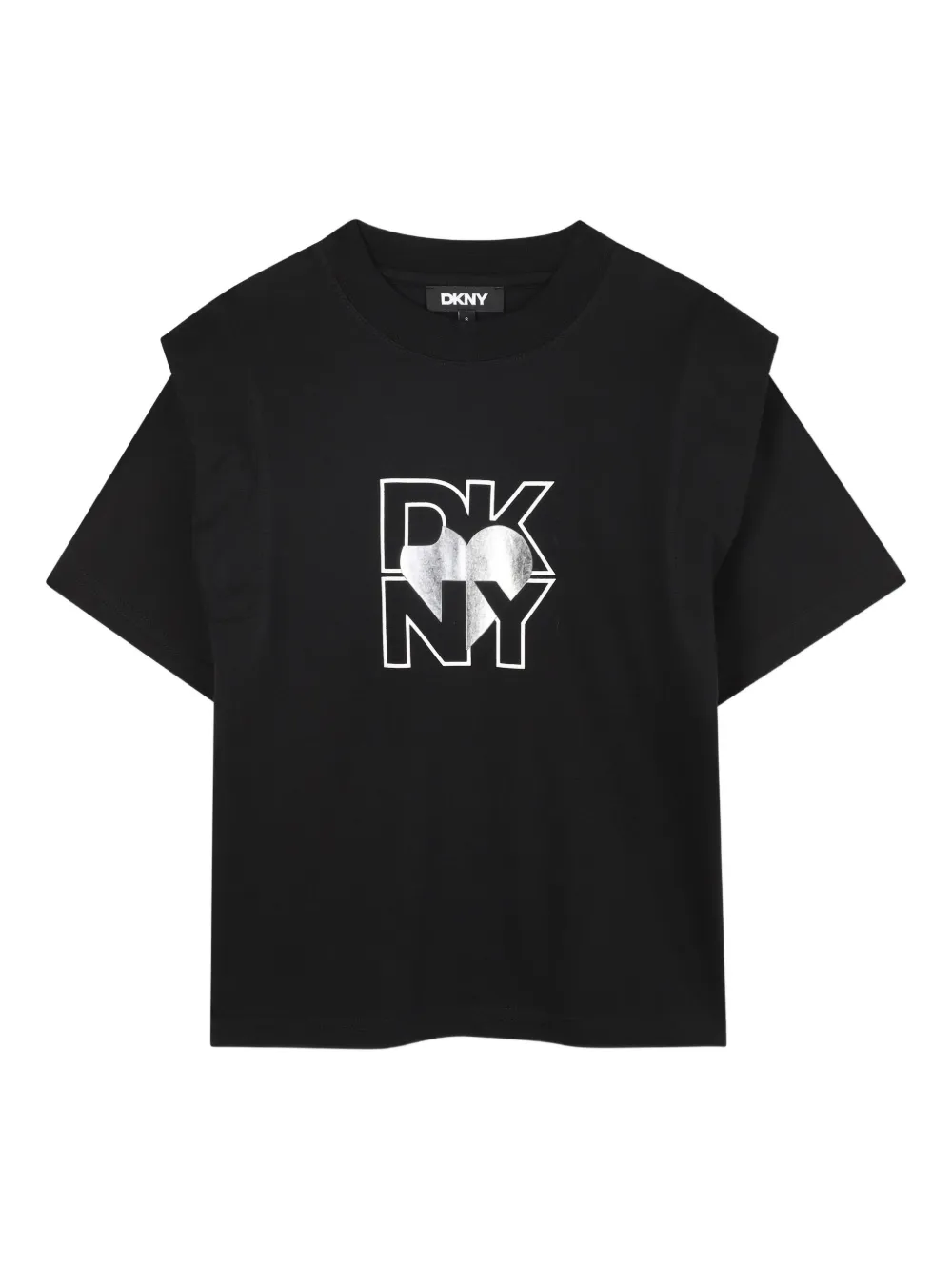 

Футболка с логотипом Dkny Kids, черный