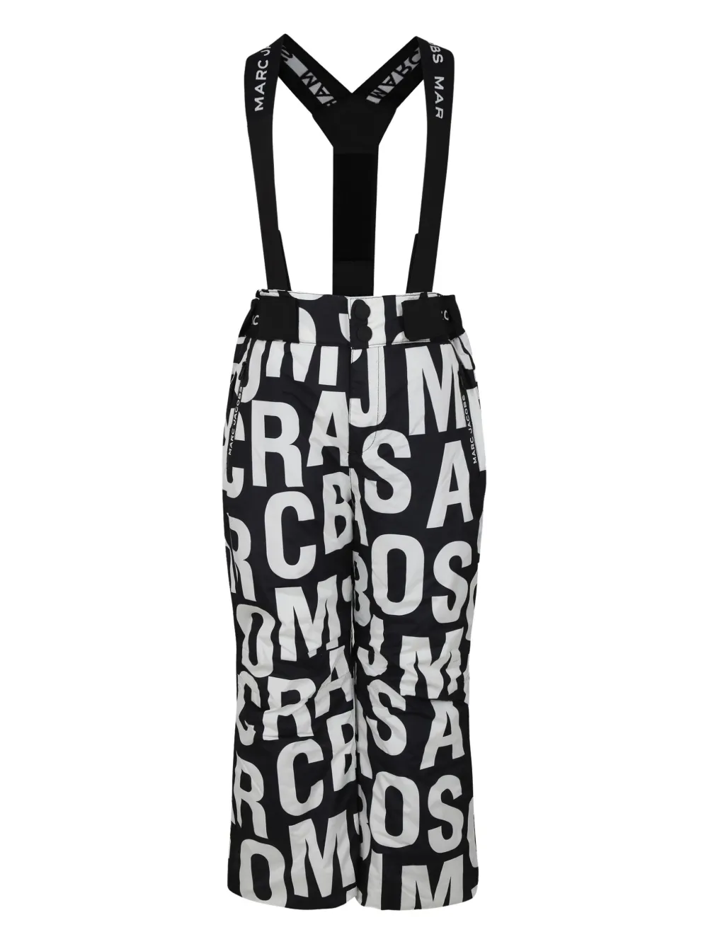 

Лыжные брюки с логотипом Marc Jacobs Kids, черный