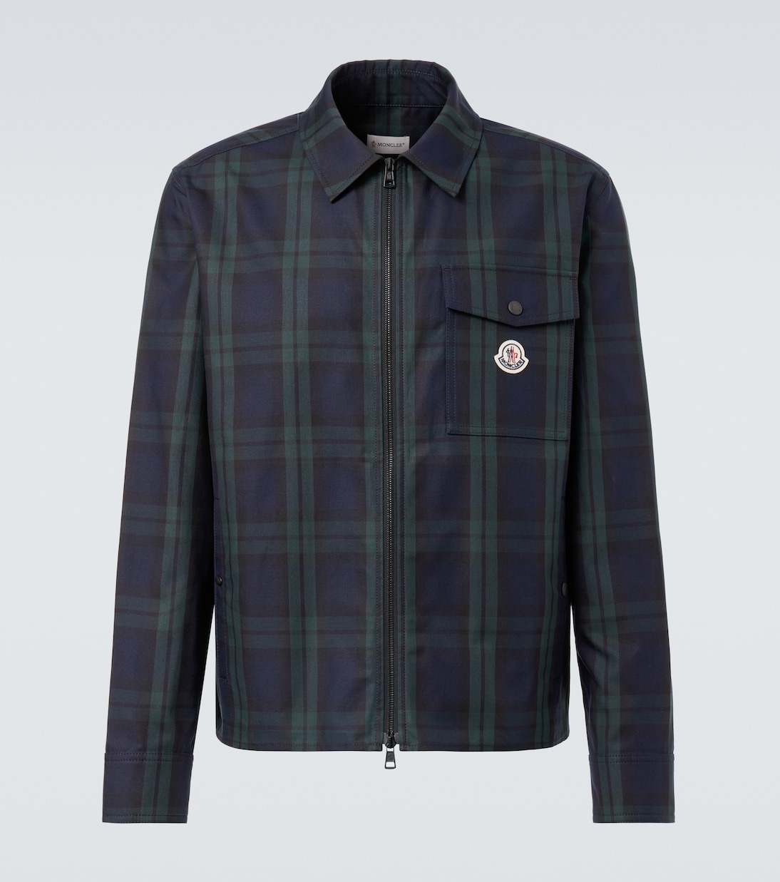 

Проверенная хлопковая куртка Moncler, Black Watch