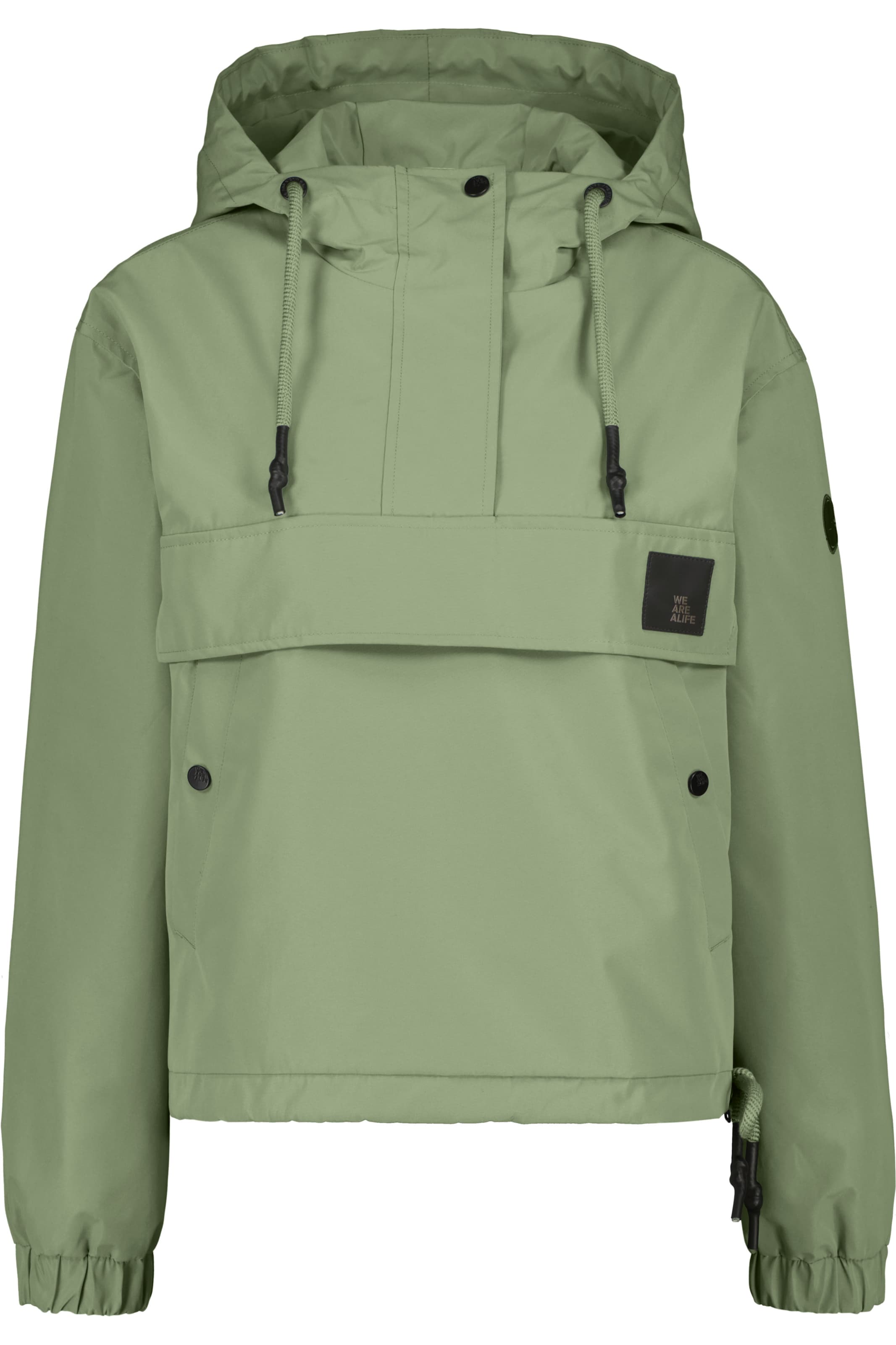 

Alife & kickin Куртка межсезонная 'Анорак' в цвете Grass Green