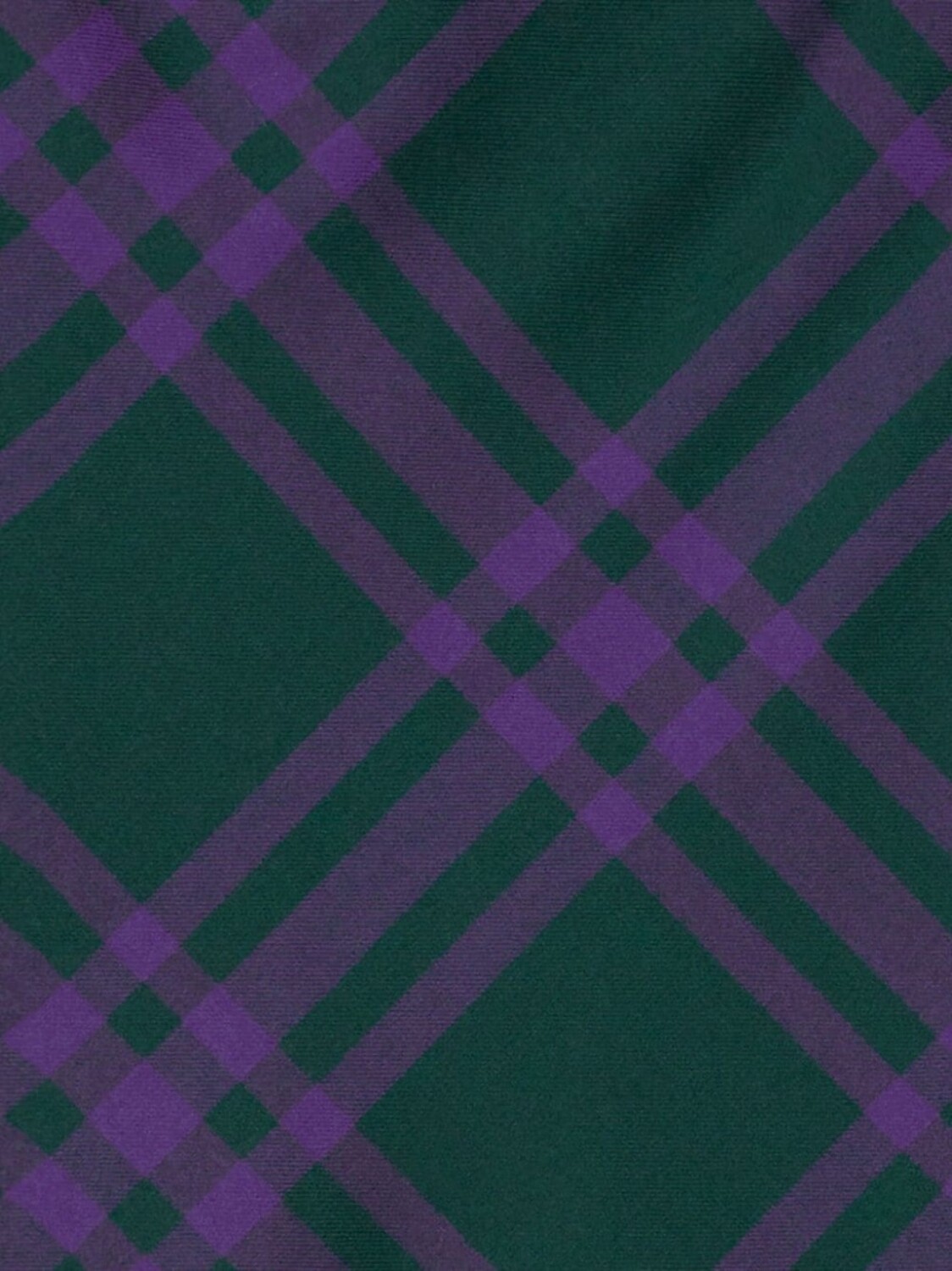 Юбка Burberry Vintage Check, шерстяная, прямого кроя, в клетку, зеленая — фото 2