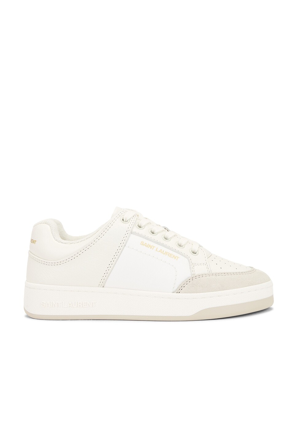 

Кроссовки SL61 Saint Laurent, цвет Black Optic White & Coffee White