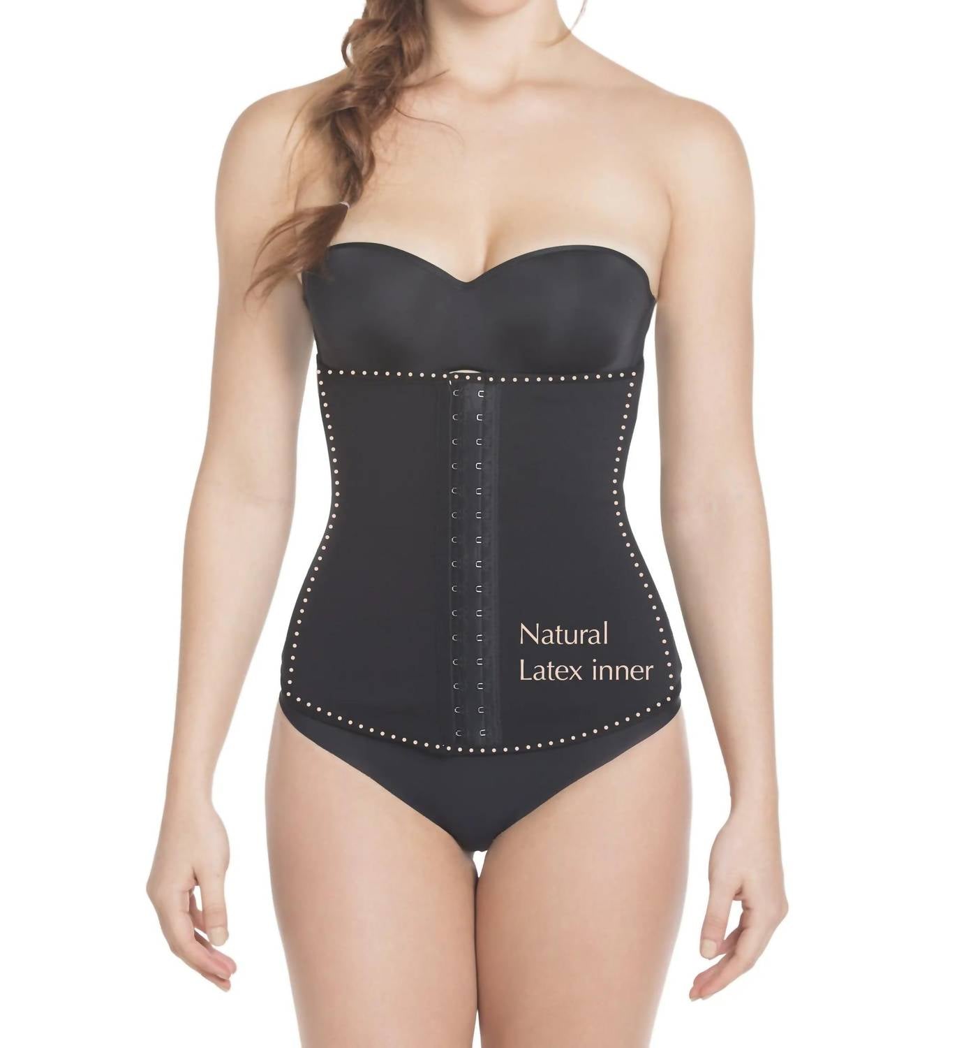 

Корректор для талии с латексом, черный Siluets