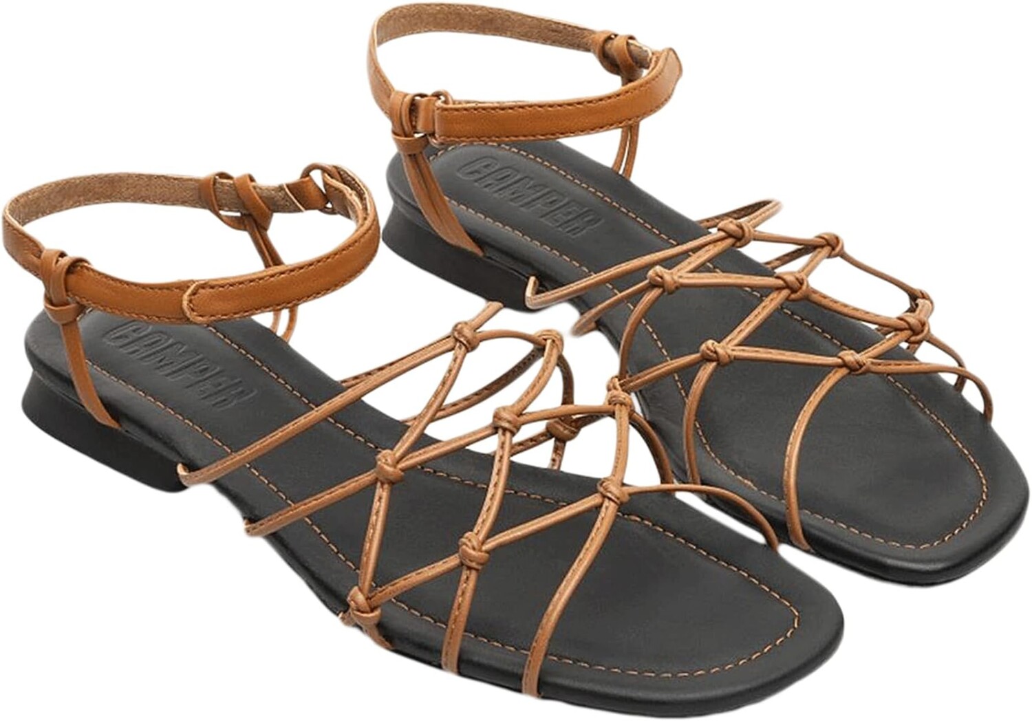 

Сандалии Camper Casi Myra Sandal - K201221, цвет Medium Brown