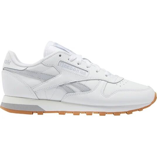 

Кроссовки Reebok Classic кожаные женские, цвет Weiß/Grau/Grau